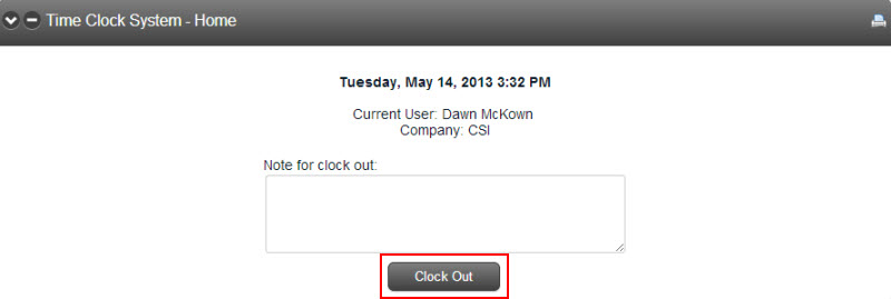 Clocking In and Out
