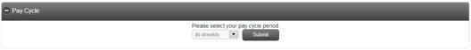 Pay Cycle