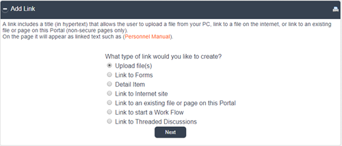 Add Content to a Page